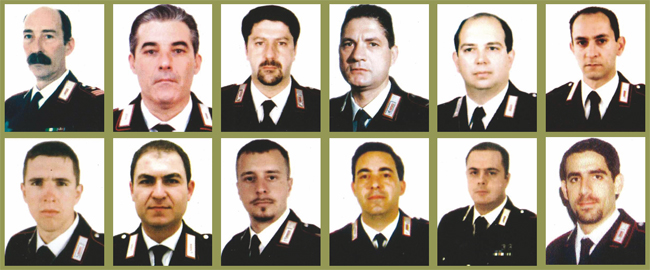 12 Carabinieri morti a Nassiriya