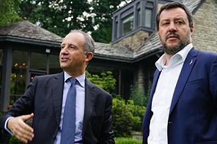 Salvini negli Stati Uniti incontra Pompeo e Pence