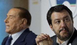 Salvini strappo Berlusconi