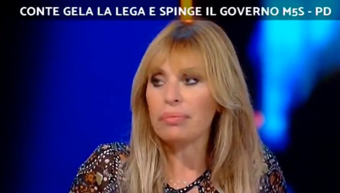 Stasera Italia Alessandra Mussolini