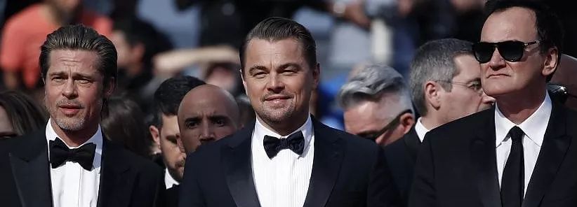 Tarantino Brad Pitt e Leo DiCaprio Ansa