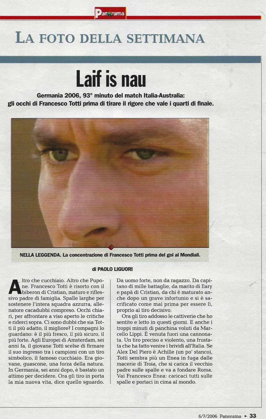Totti Laif is nau Germania 2006