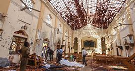 attacchi morti Sri Lanka