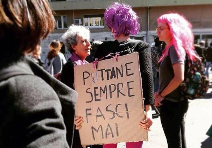 femministe 8 marzo puttan