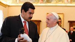 papa e venezuela e maduro