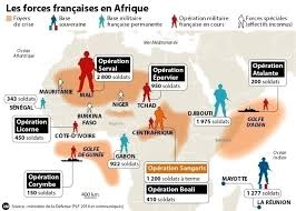 presenza francese in Africa