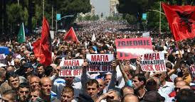 proteste in Albania