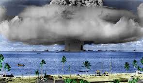 test nucleari negli atolli polinesia